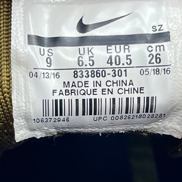 Nike Tennis Classic Ultra Flyknit Shoes Womens 9 Blue Running Athletic Comfort - Picture 8 of 8